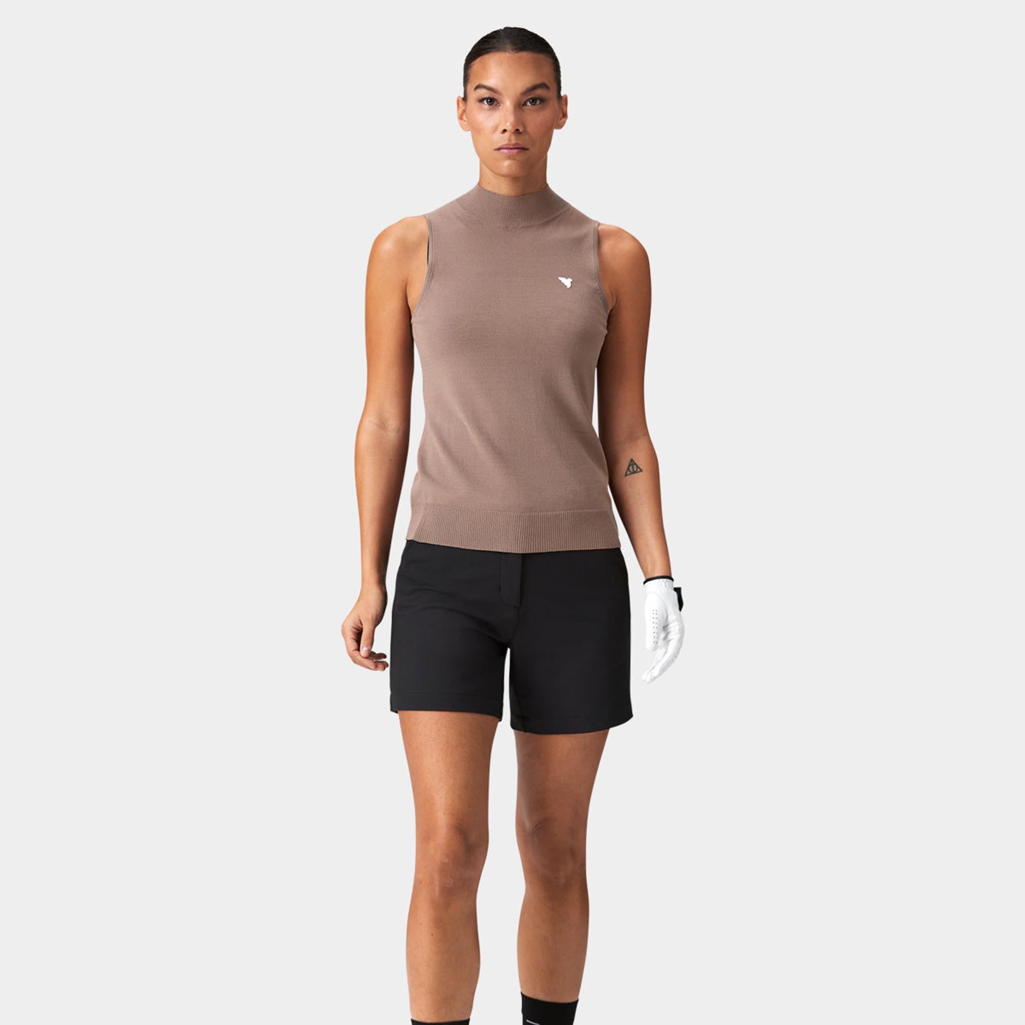Macade Golf Flex Ladies Golf Shorts Black Regular